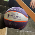 Custom pu luminous leuchtet Basketball hoch